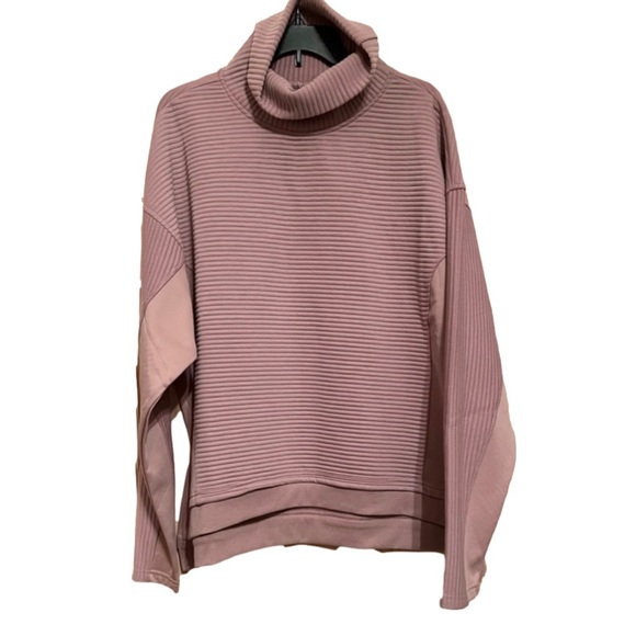NWT TAHARI SPORT PULL OVER,  Mauve color - Picture 2 of 4